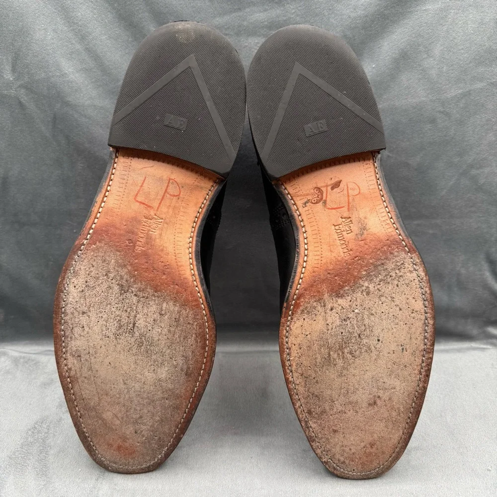 Allen Edmonds Rutland Men’s 11.5 (Narrow)‎ Dark Brown Walnut Wingtip Dress Shoes